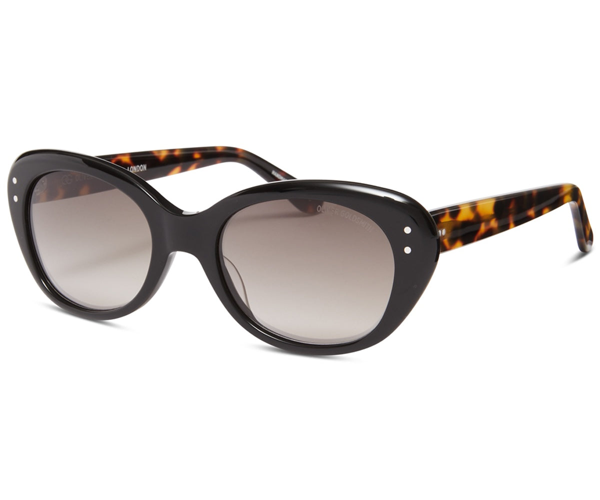 Sophia Sunglasses with Black Leopard acetate frame