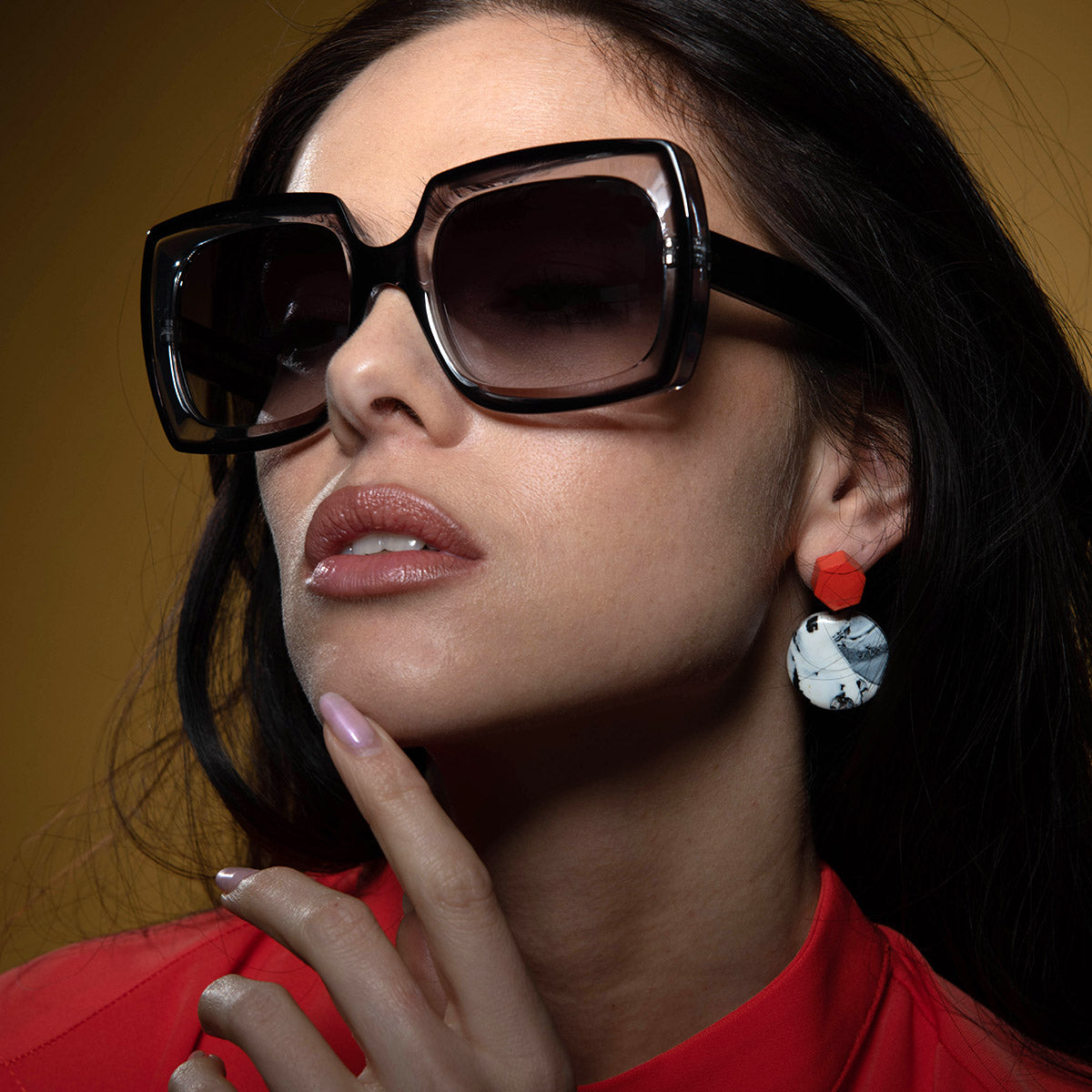 Fuz Over Sized Sunglasses