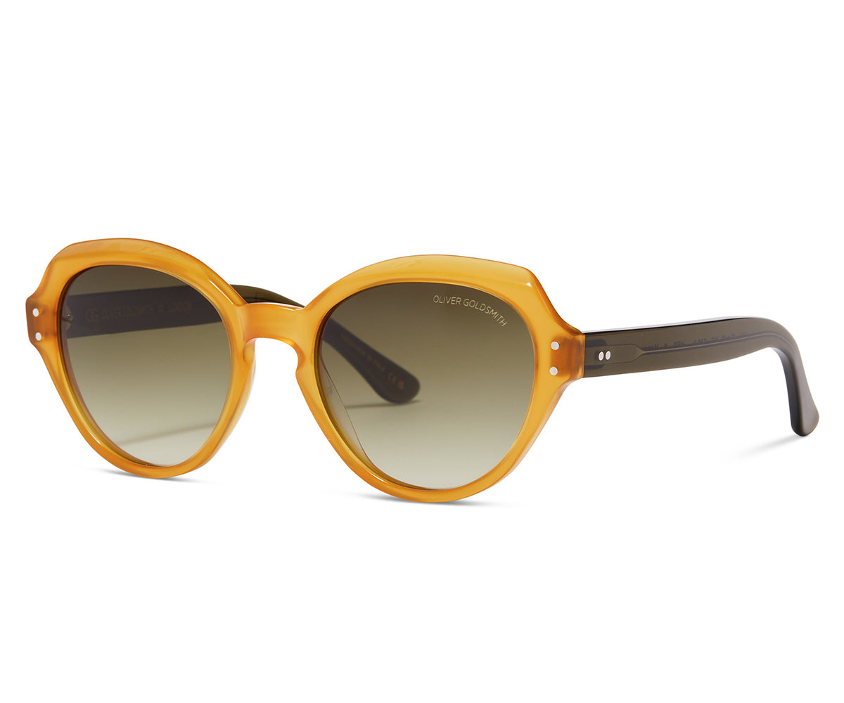 Hep Sunglasses with Honey Olive acetate frame