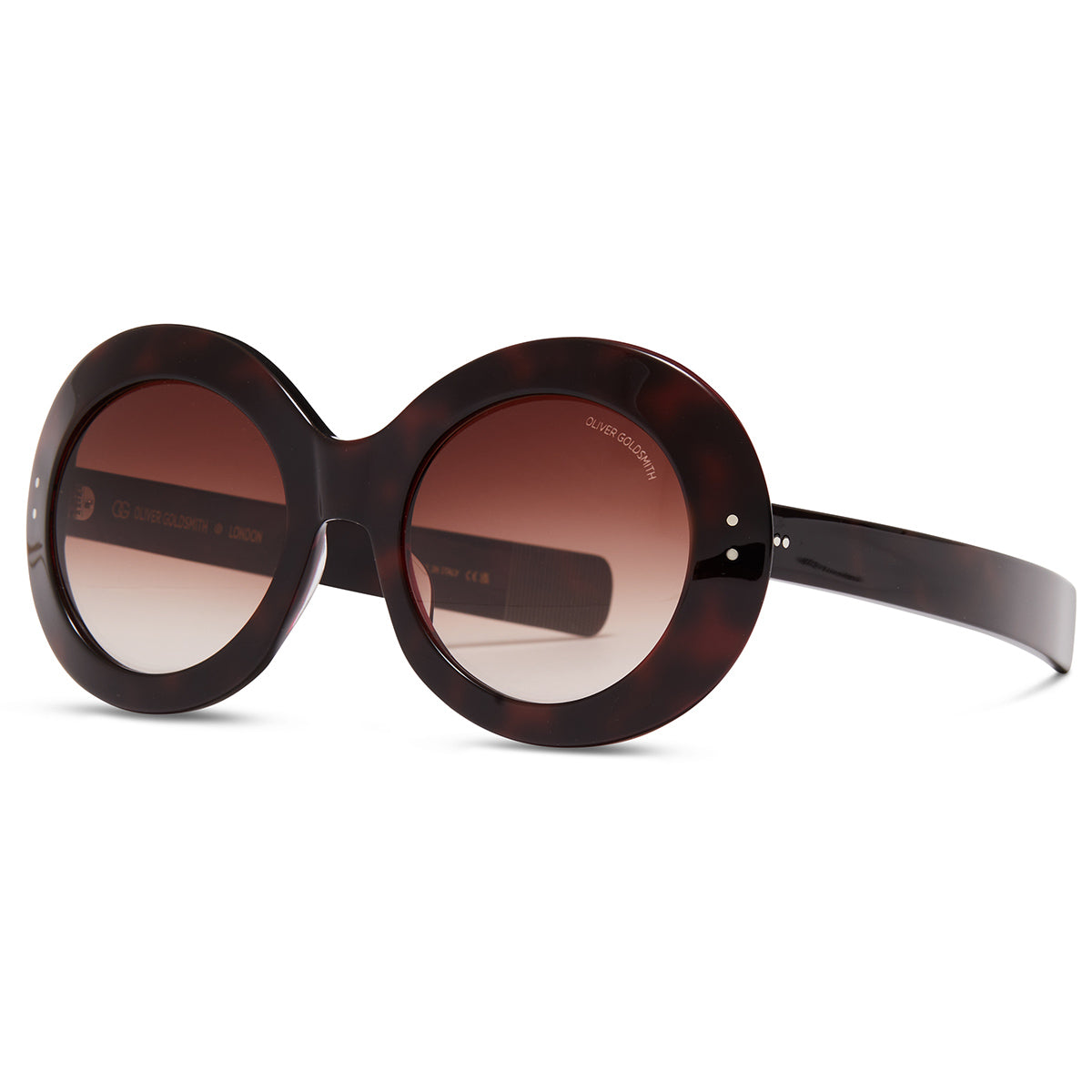 Koko Sunglasses with Tortoise & Cherry acetate frame