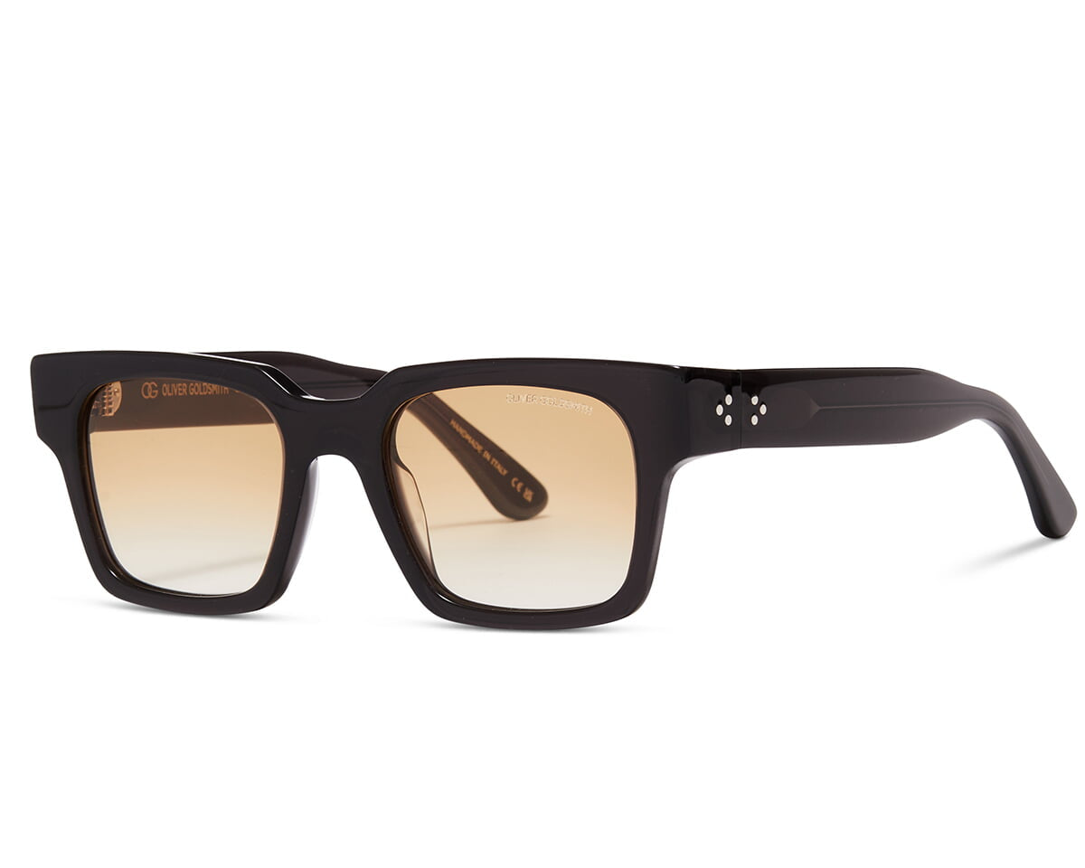 Winston WS Sunglasses with Almost Black acetate frame