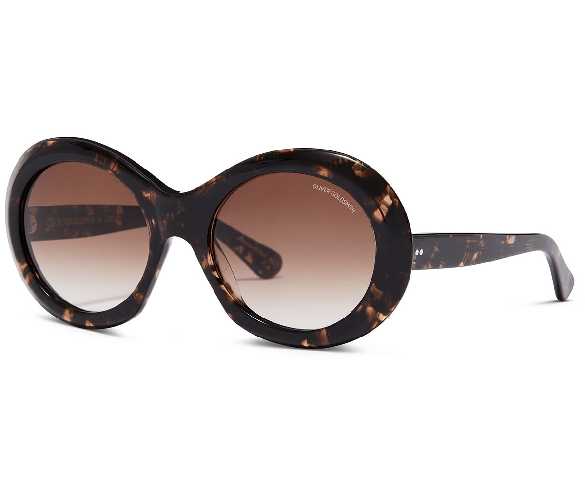 Audrey Sunglasses with Mocha acetate frame