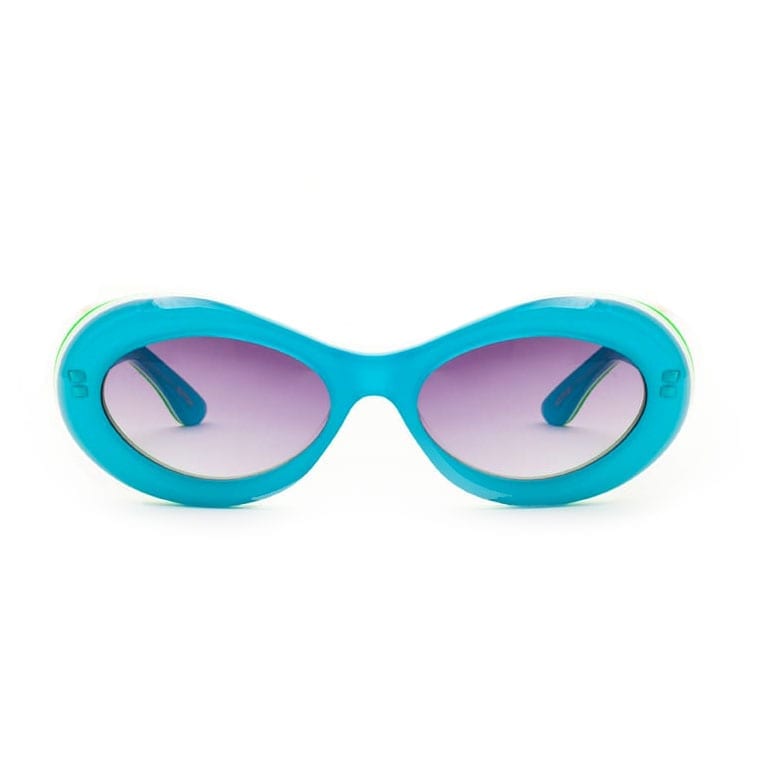 Bude OG Kids Sunglasses with Aqua Fresh acetate frame