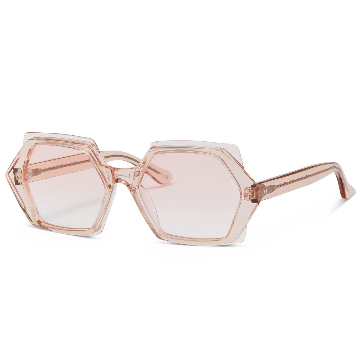 Ego Sunglasses with Pink Champagne acetate frame