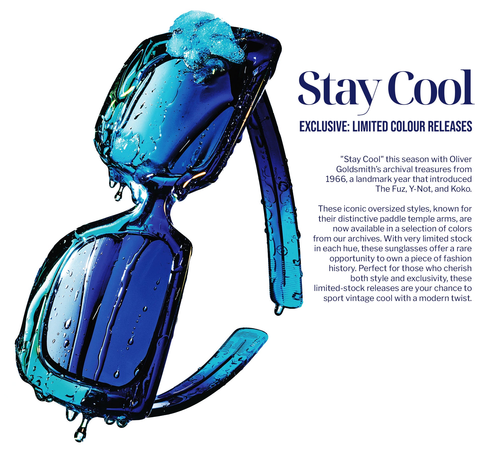 Limited Archive Colour Releases | Oliver Goldsmith