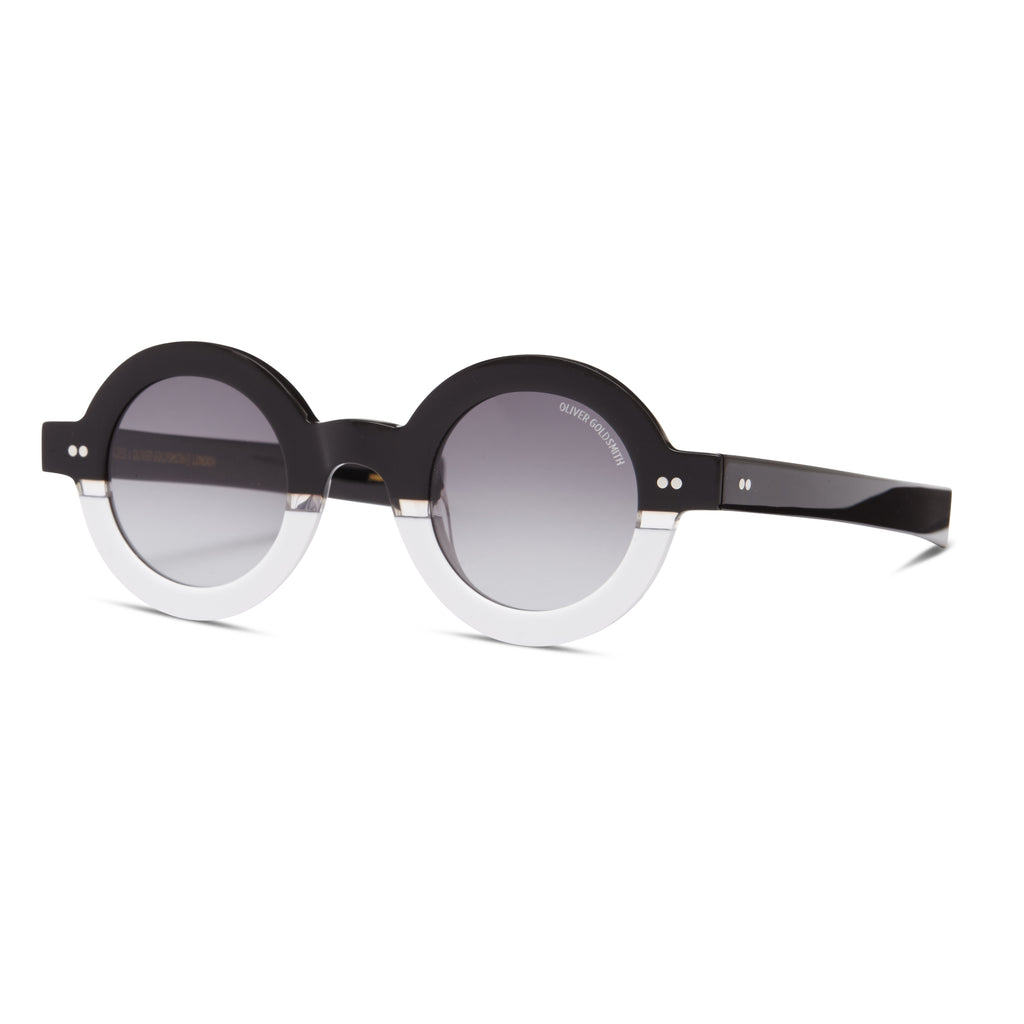 The 1930'S - 001 Sunglasses with Floating Monochrome acetate frame