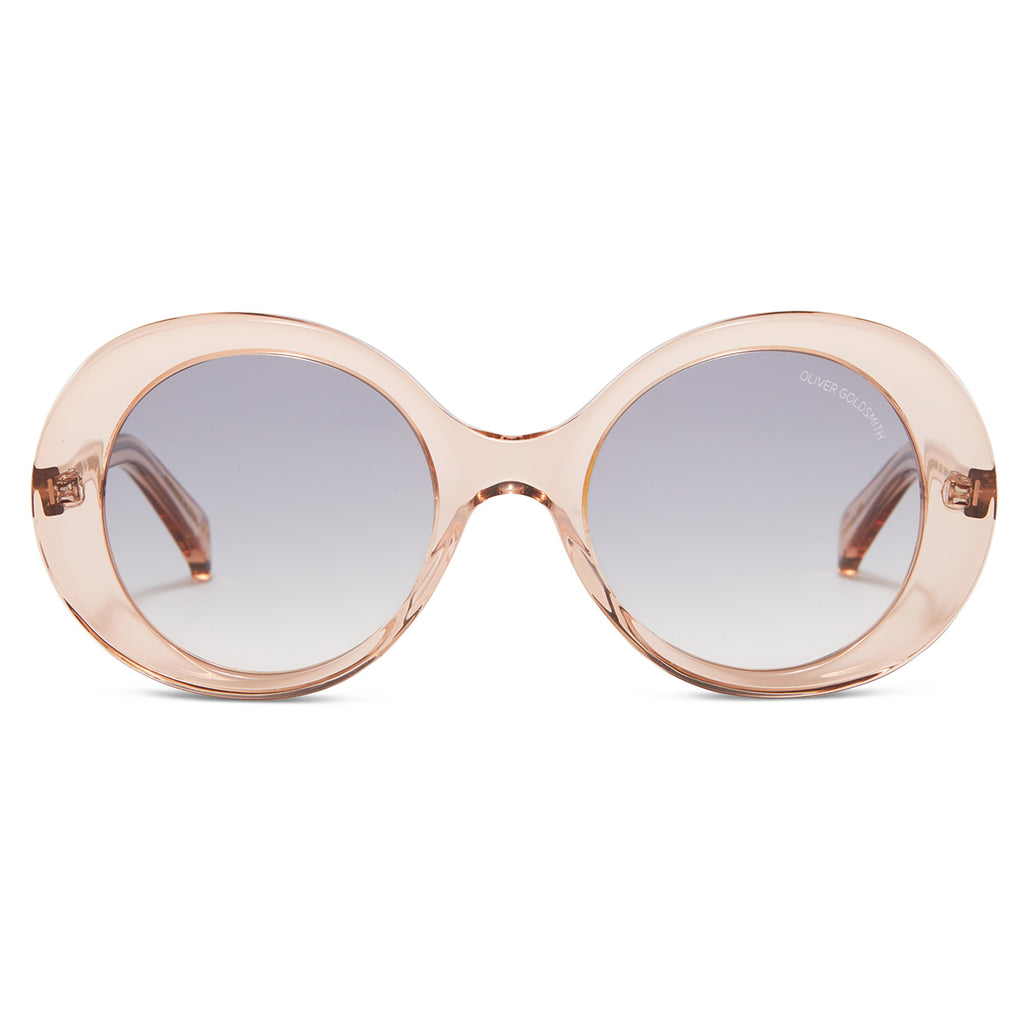 The 1960S 001 Sunglasses with Pink Champagne acetate frame