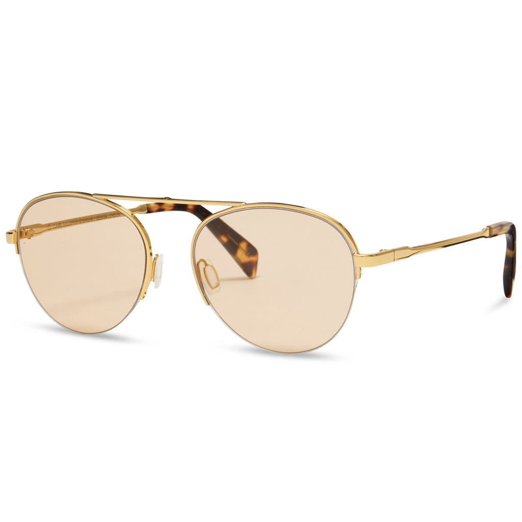 Dean Sunglasses with Yellow Gold acetate frame