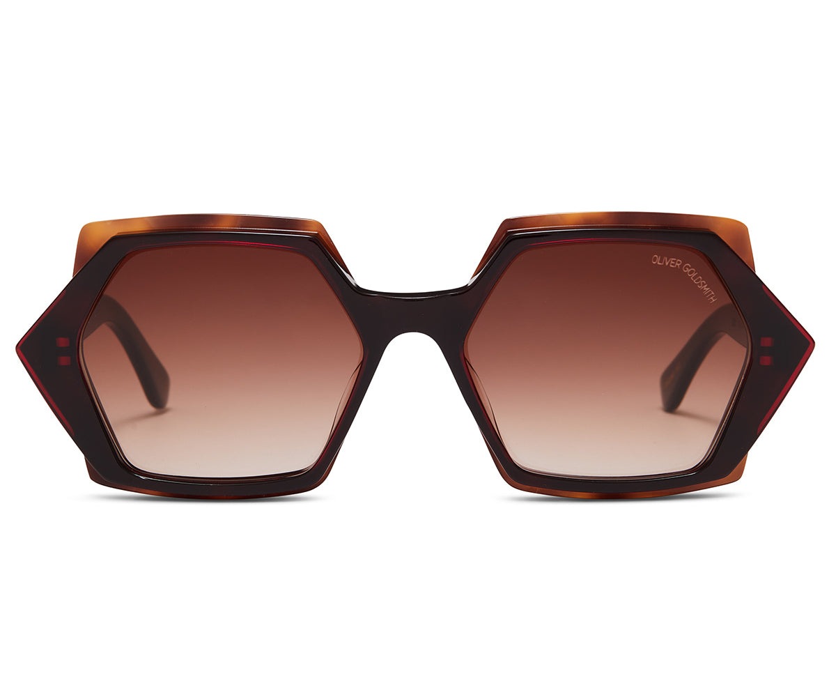 Ego Sunglasses with Tortoise & Cherry acetate frame