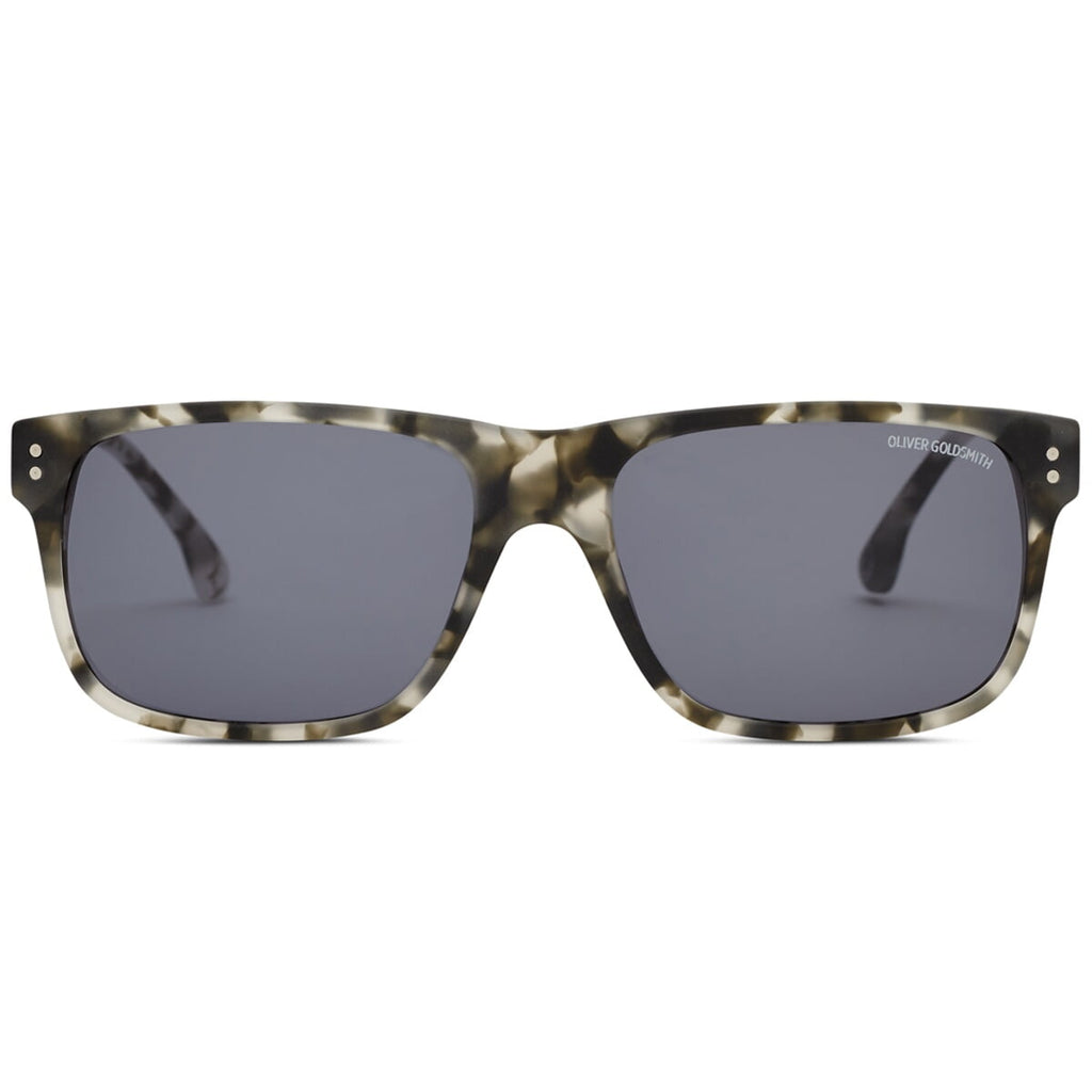 Greenwich Sunglasses with Matte Iced Tortoise Gun acetate frame