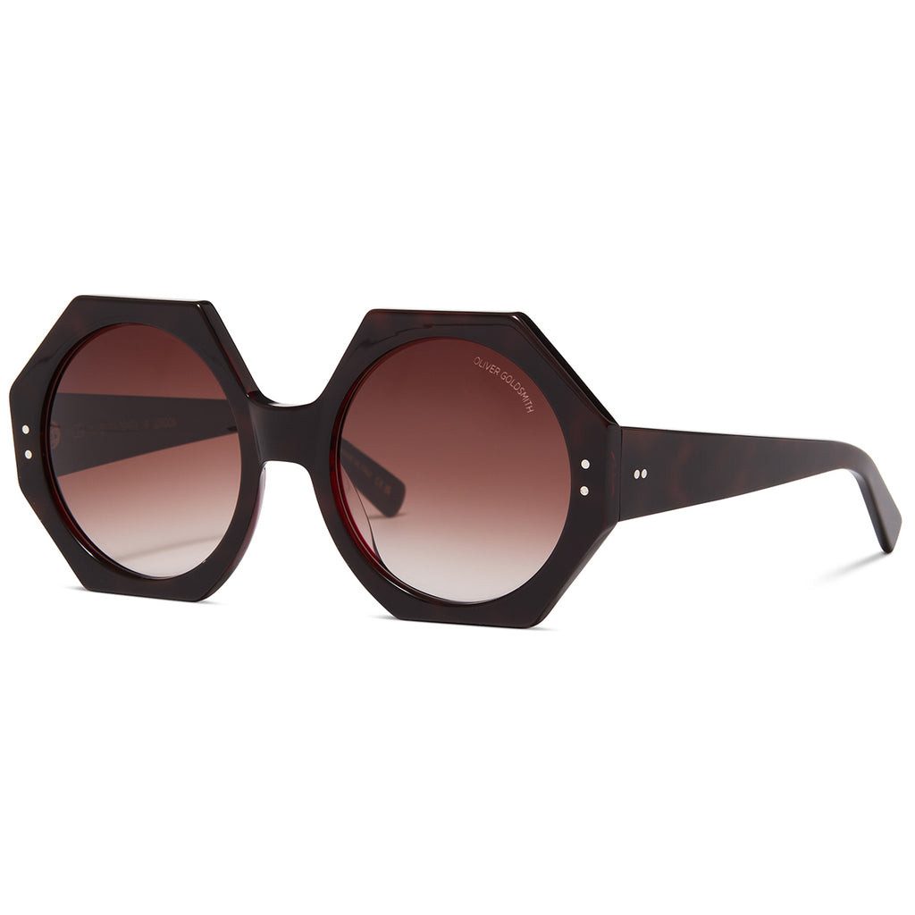 Hex Sunglasses with Tortoise Cherry acetate frame