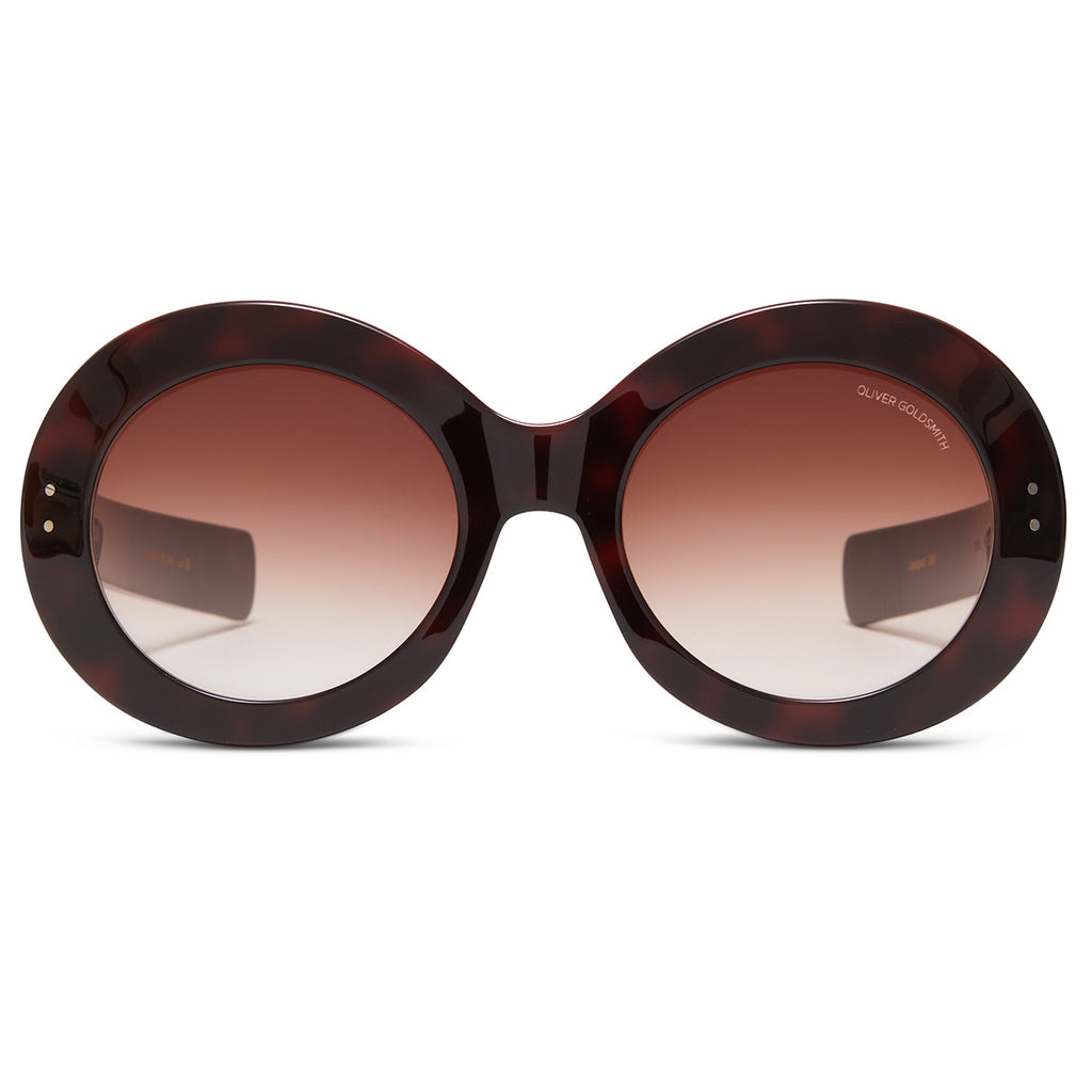 Koko Sunglasses with Tortoise & Cherry acetate frame