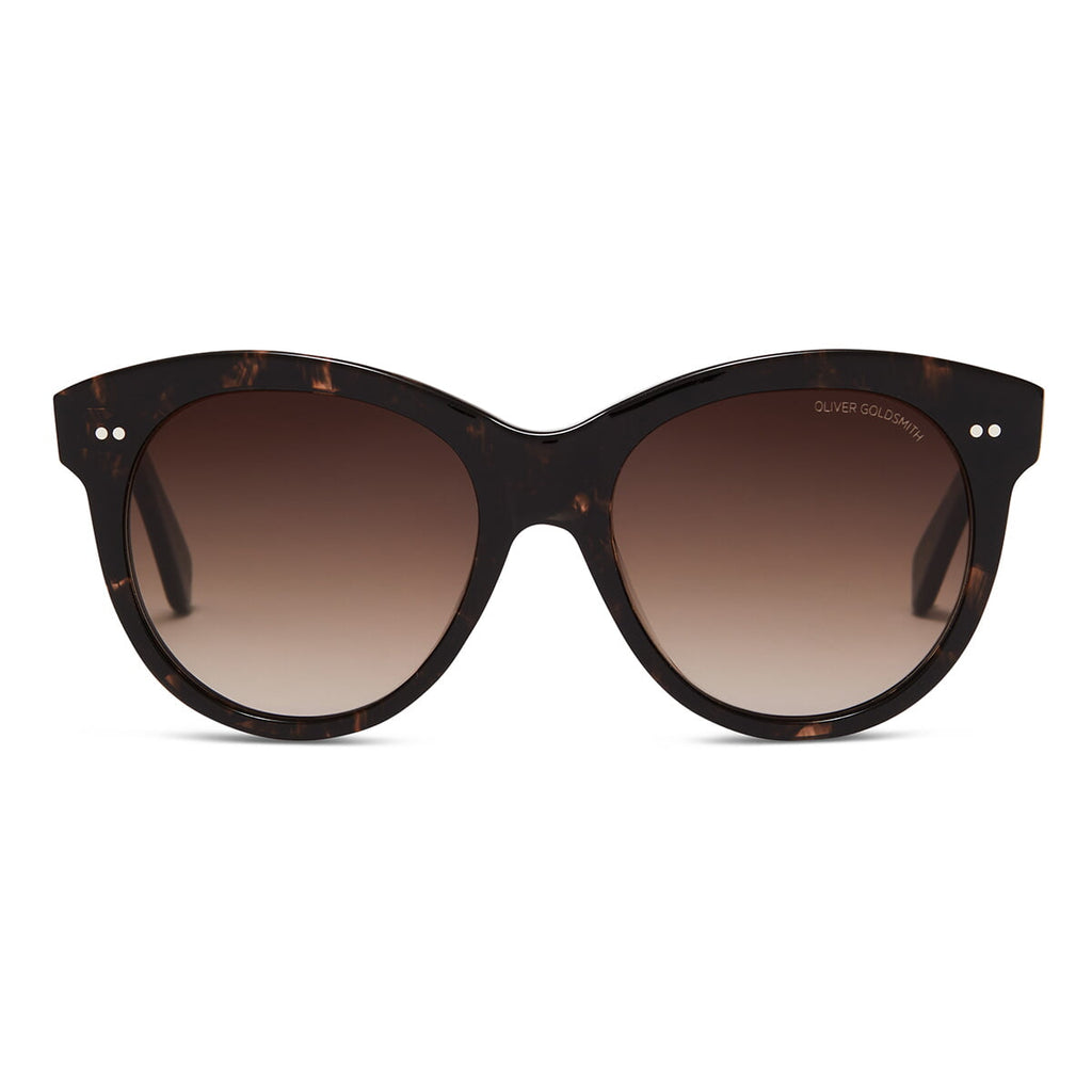 Manhattan Small Sunglasses with Mocha acetate frame
