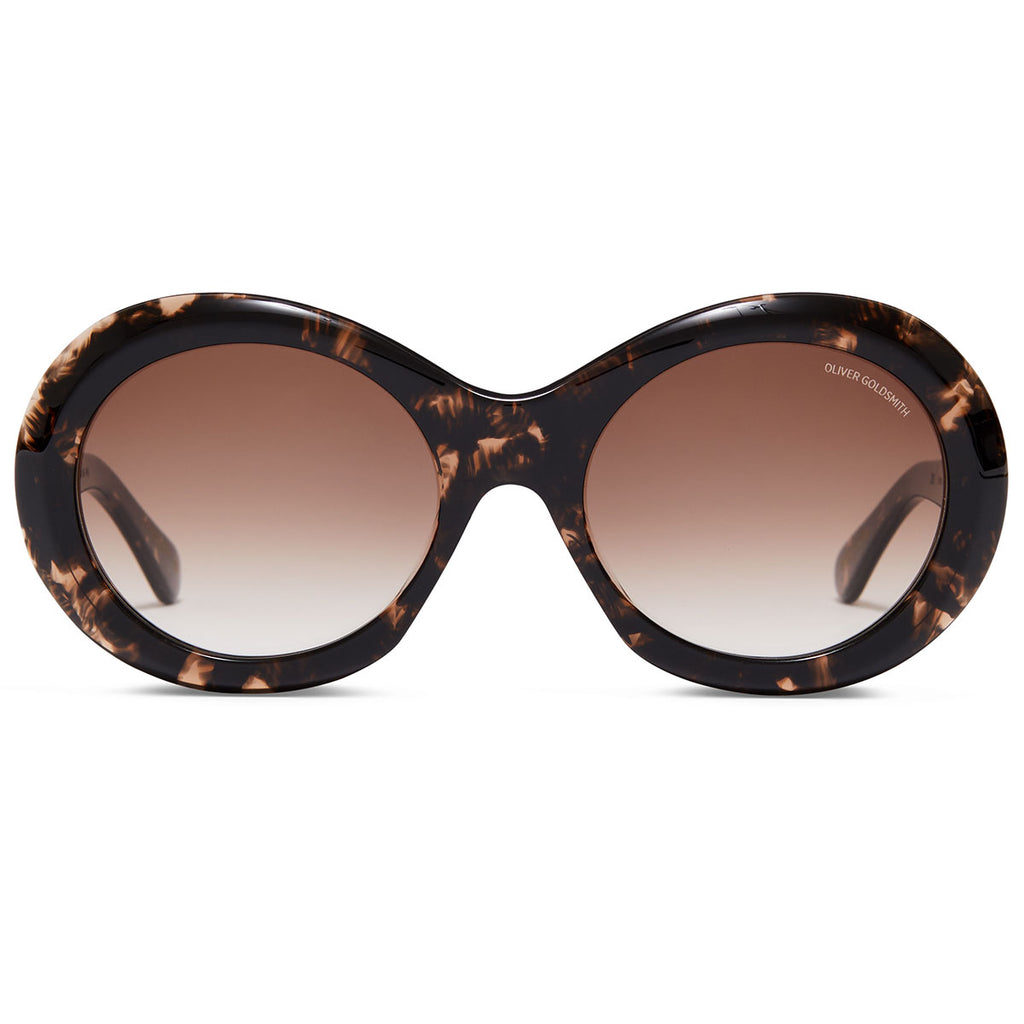Audrey Sunglasses with  Mocha acetate frame