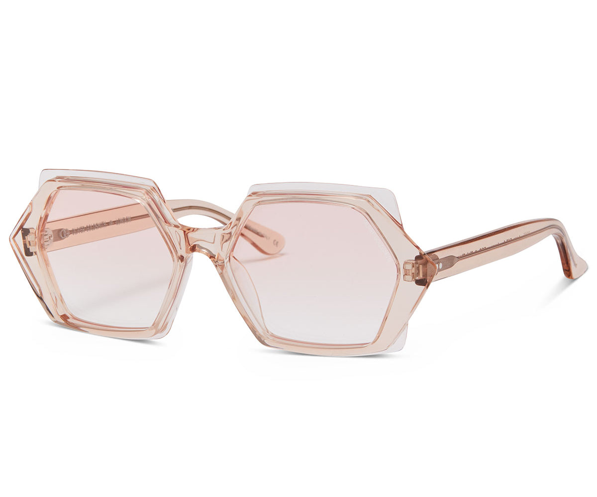 Ego Sunglasses with Pink Champagne acetate frame