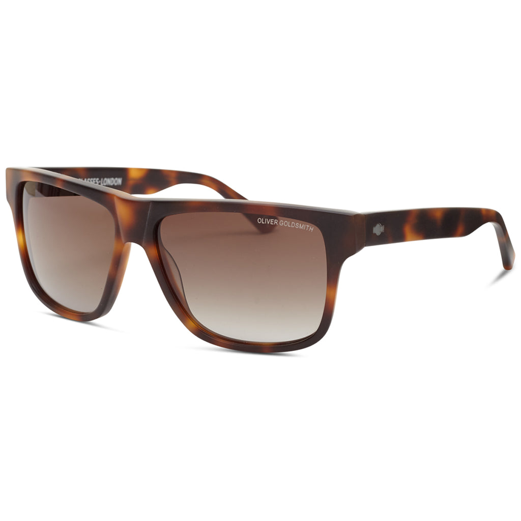 Farringdon Sunglasses with Matte Dark Tortoiseshell acetate frame